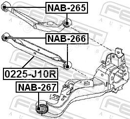 Febest 0225-J10R