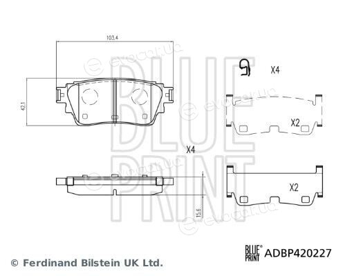 Blue Print ADBP420227