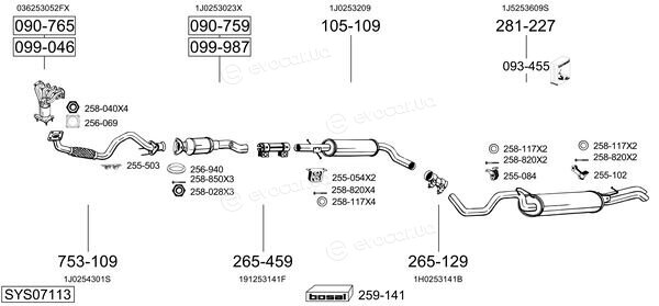 Bosal SYS07113