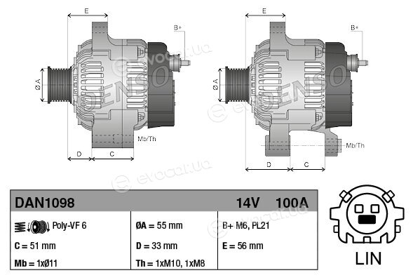 Denso DAN1098