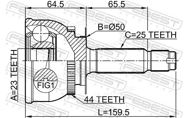 Febest 1210-MATA44