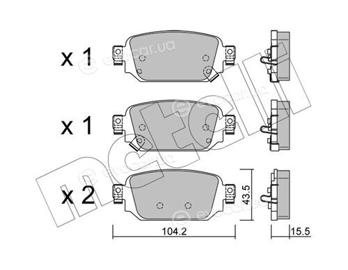 Metelli 22-1238-0