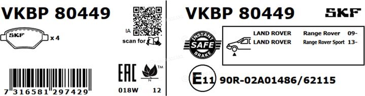 SKF VKBP 80449