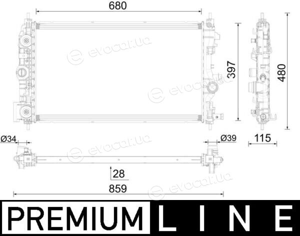 Mahle CR 2591 000P