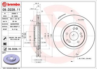 Brembo 09.D228.11