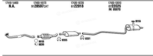 Walker / Fonos TO51154B