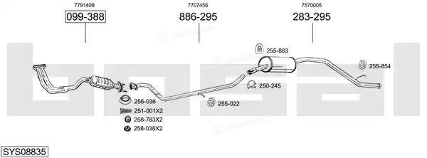 Bosal SYS08835