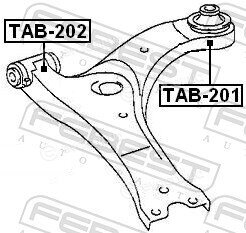 Febest TAB-201