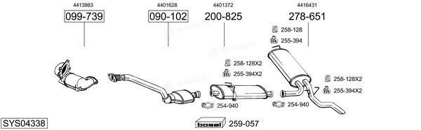 Bosal SYS04338