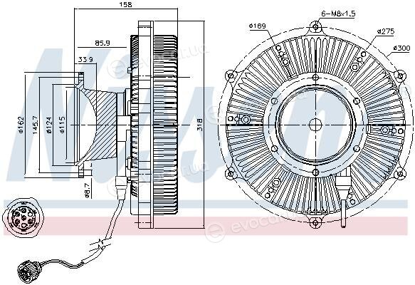 Nissens 86169