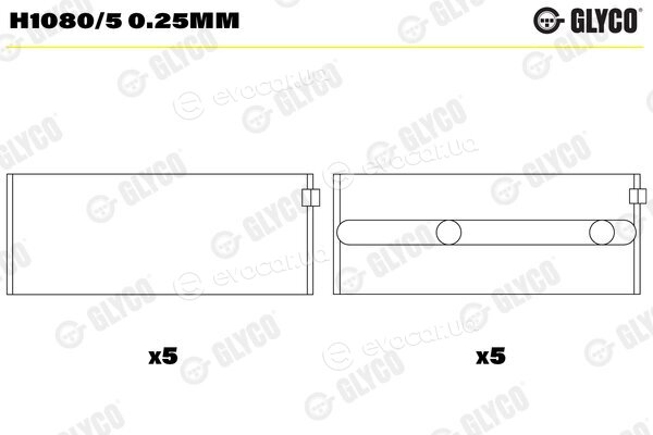 Glyco H1080/5 0.25mm