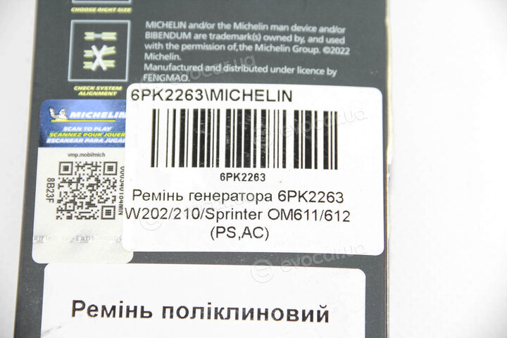 Michelin 6PK2263