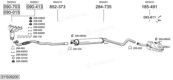 Bosal SYS09200