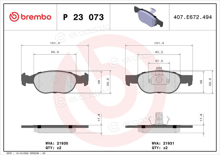 Brembo P 23 073