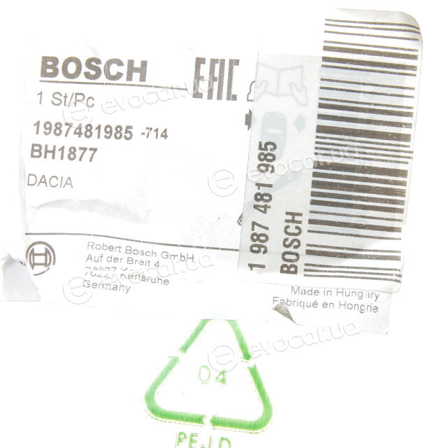 Bosch 1 987 481 985