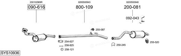 Bosal SYS10936