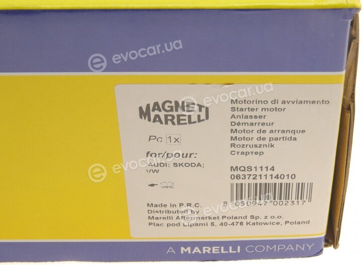 Magneti Marelli 063721114010