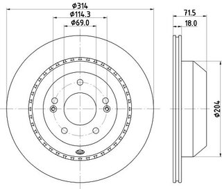 Hella Pagid 8DD 355 131-881