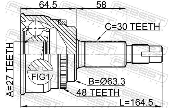 Febest 0110-060A48