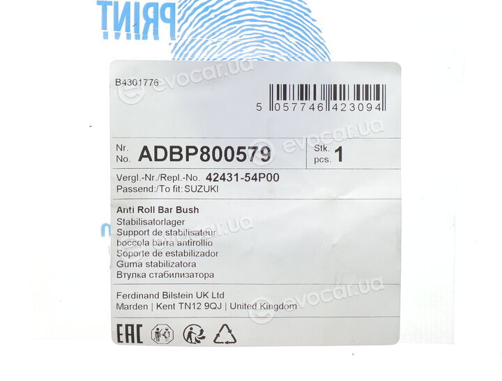 Blue Print ADBP800579