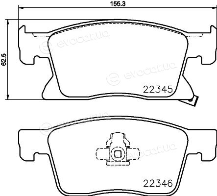 Hella Pagid 8DB 355 024-781