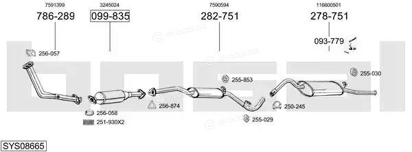 Bosal SYS08665