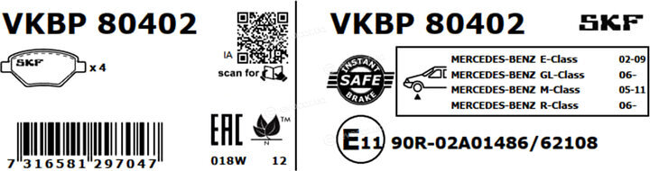 SKF VKBP 80402