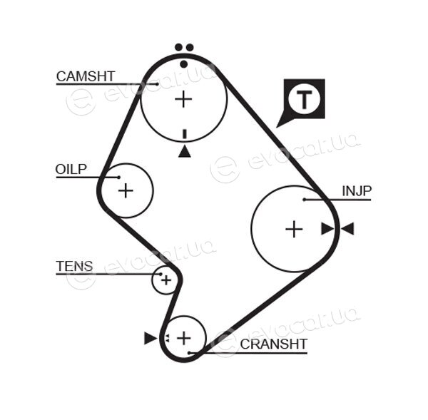 Gates K015214XS