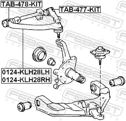 Febest 0124-KLH28LH