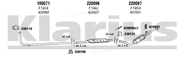 Klarius 330016E