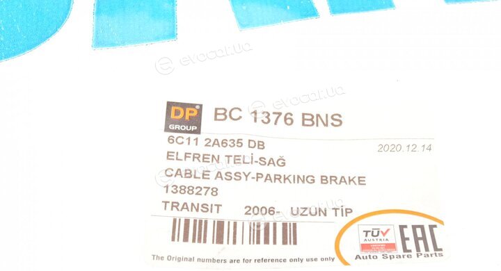 DP BC 1376 BNS