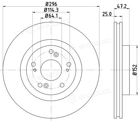 Hella Pagid 8DD 355 116-101