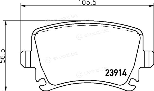 Hella Pagid 8DB 355 010-601