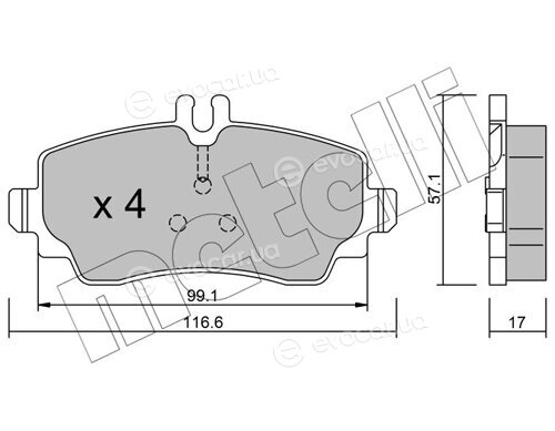 Metelli 22-0310-0