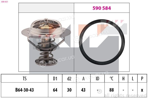 KW 580 651