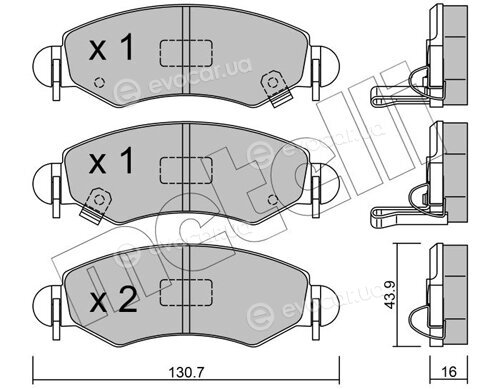 Metelli 22-0339-1