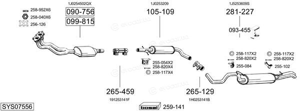 Bosal SYS07556