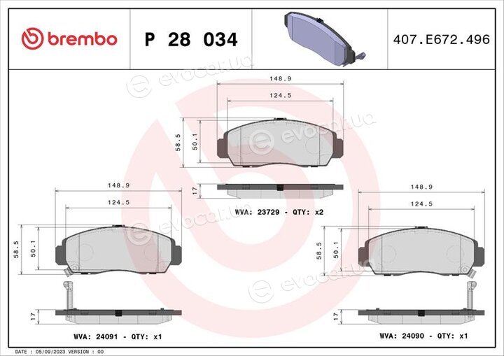 Brembo P 28 034