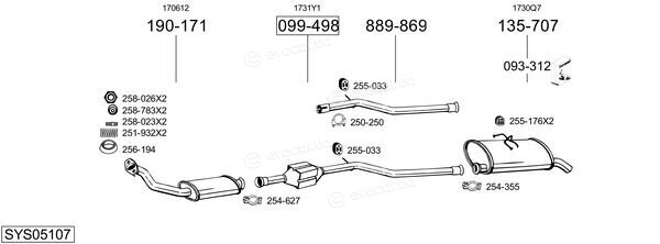 Bosal SYS05107