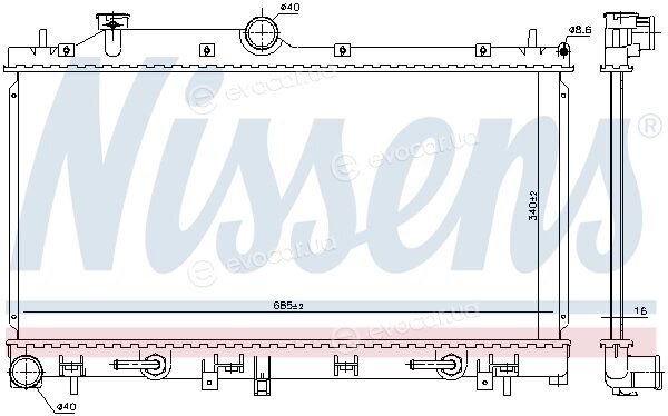 Nissens 606842