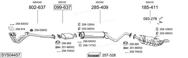 Bosal SYS04457