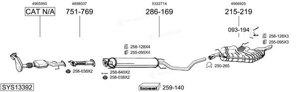 Bosal SYS13392