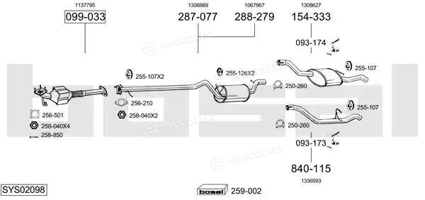 Bosal SYS02098