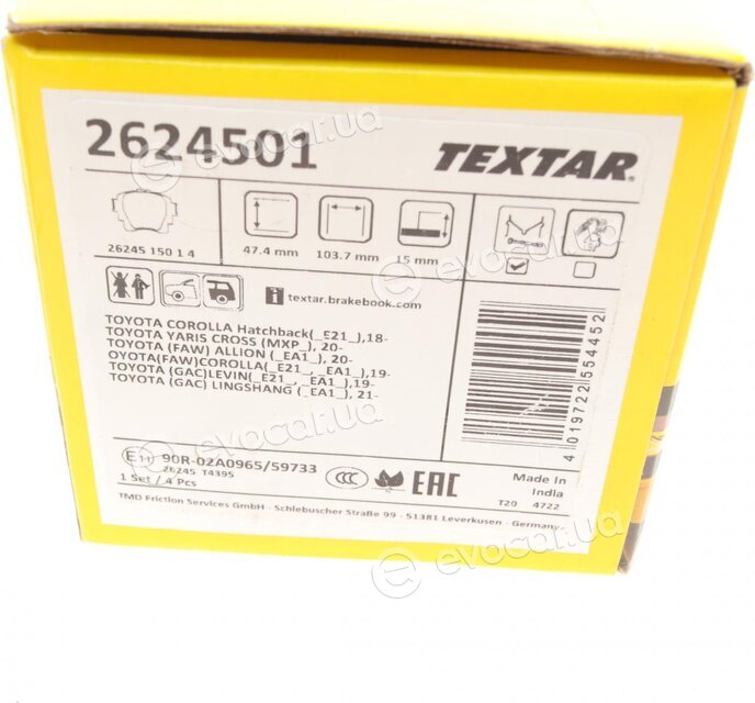 Textar 2624501