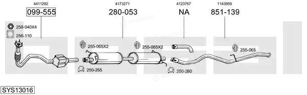 Bosal SYS13016