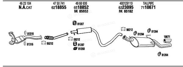 Walker / Fonos SAT09380A