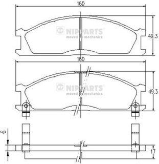 Nipparts J3601037