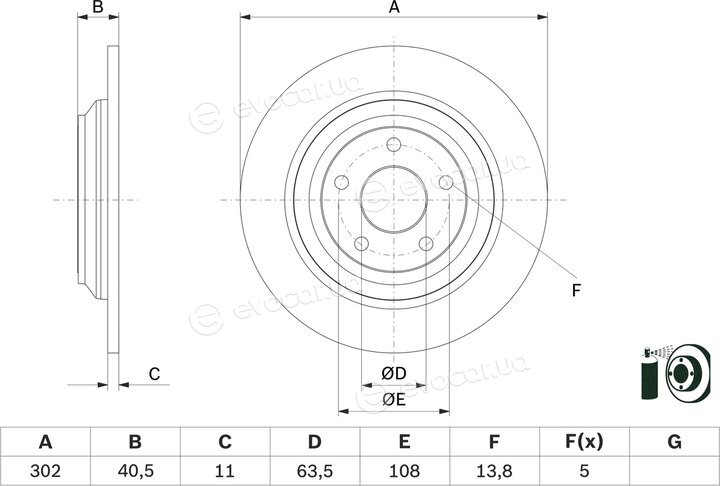 Bosch 0 986 479 F79