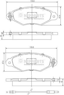 Nipparts J3601093