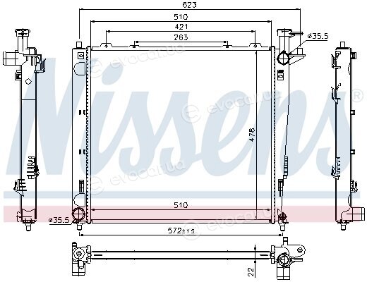 Nissens 66782